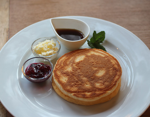おすすめMENUシンプルパンケーキ